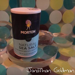 Morton Natural Sea Salt 26oz 737g New Sealed